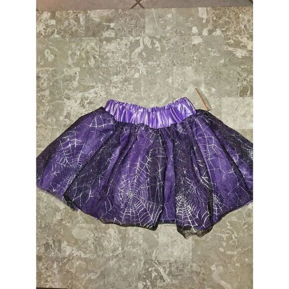 Purple spiderweb tutu kids  ages 3-8 - Picture 1 of 2